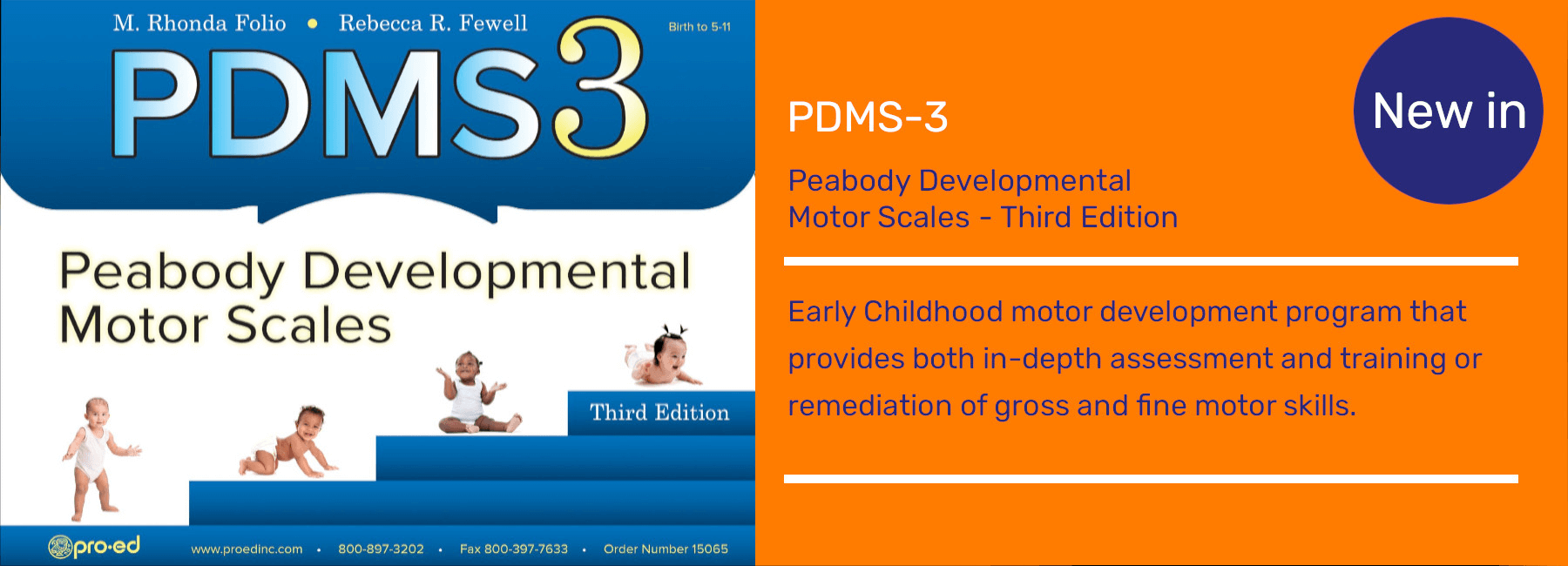 The PDMS&ndash;3 has five core subtests and one supplemental subtest: