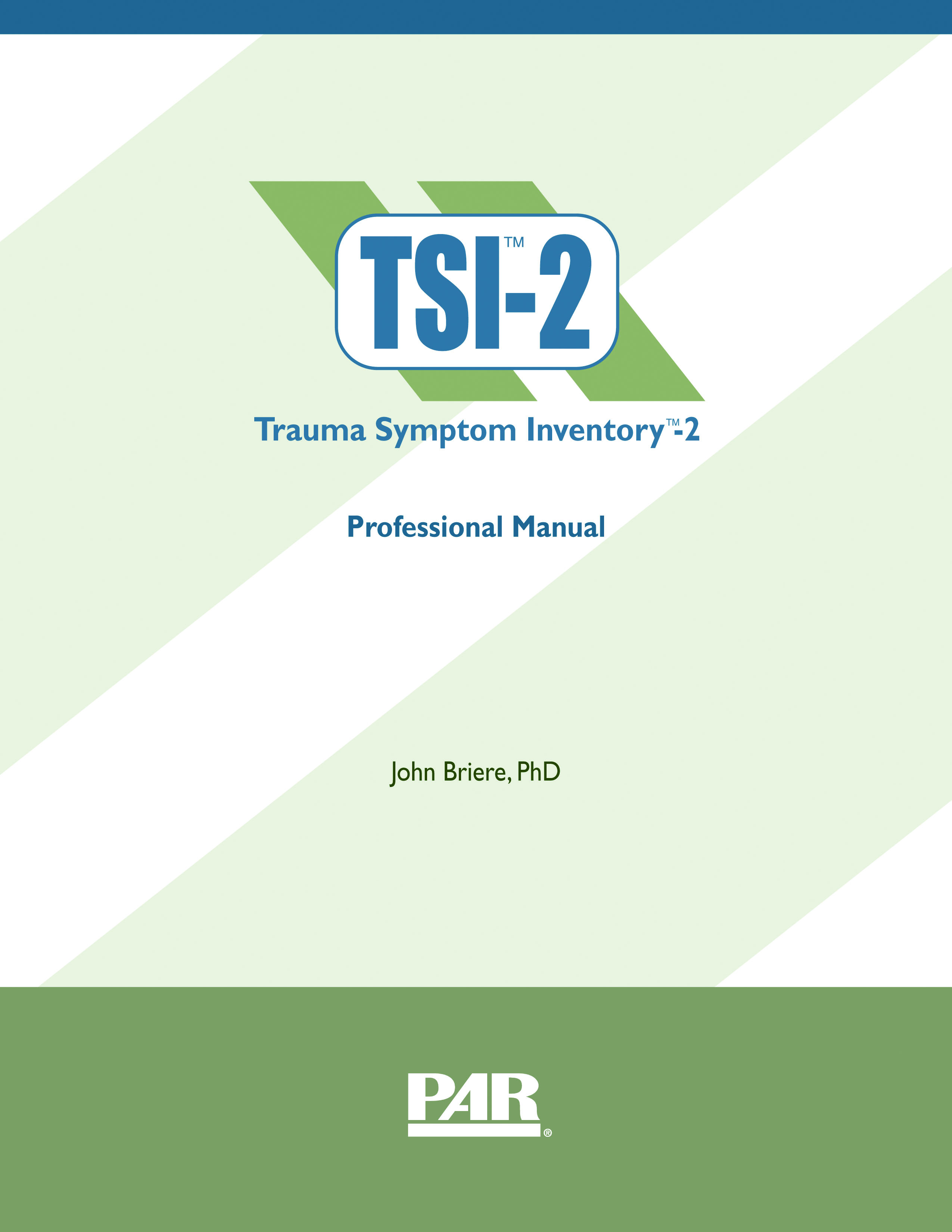 Trauma Symptom Inventory&trade;&ndash;2 - 
